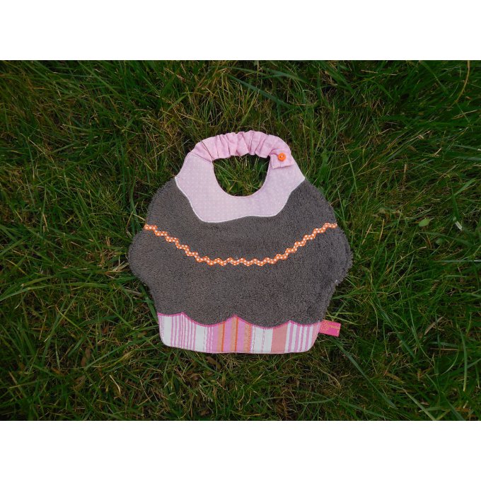 Bavoir Cupcake