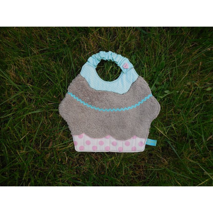 Bavoir Cupcake